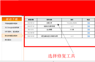 修復工具