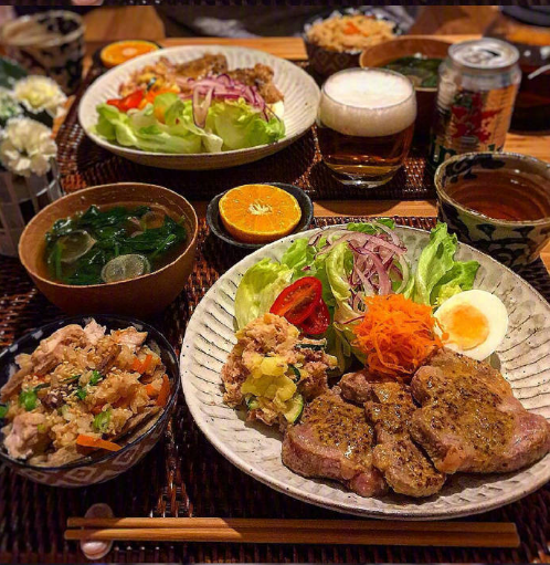 誘人的低脂健身套餐美食圖片