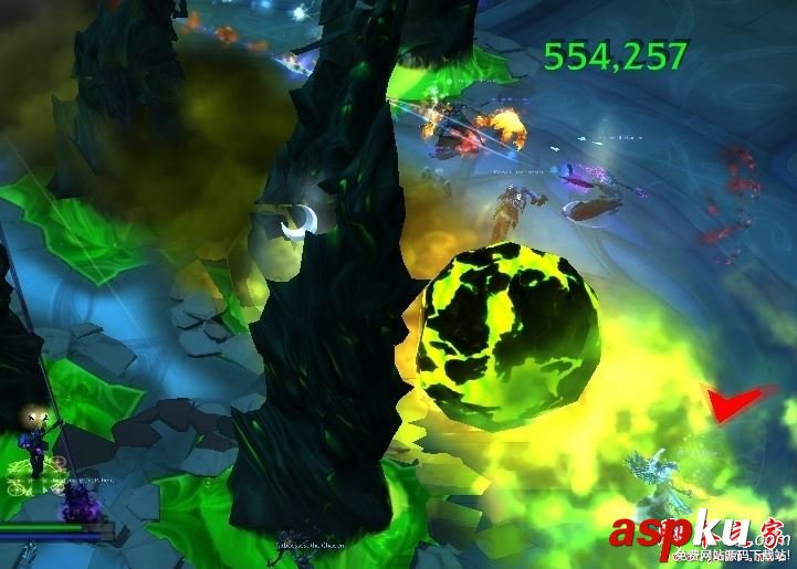 魔獸世界,7.2.5,新副本,薩格拉斯之墓,格羅斯