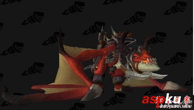 魔獸世界7.2.5,戰士,嗜血戰龍坐騎,新坐騎,圖鑒