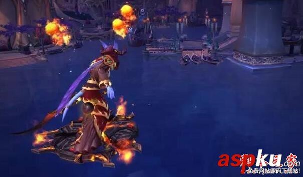 魔獸世界7.2.5,法師,光棱飛碟,坐騎,解鎖