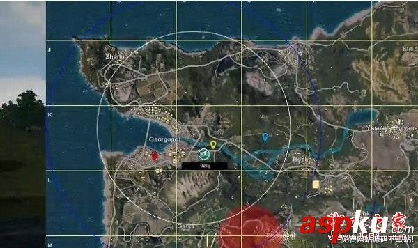 絕地求生,毒圈
