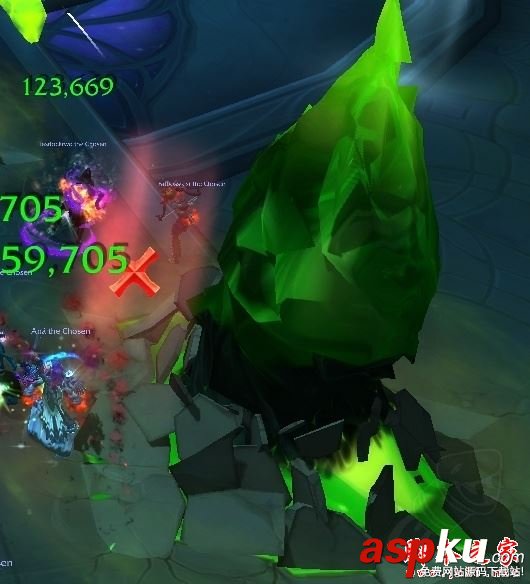魔獸世界,7.2.5,新副本,薩格拉斯之墓,格羅斯