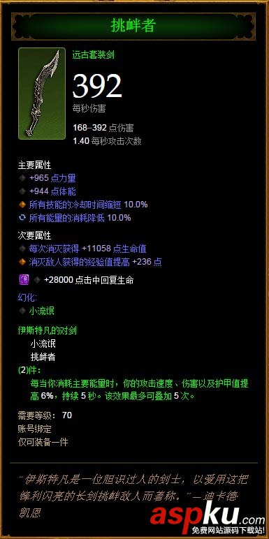 暗黑3,野蠻人,輔助,大米,套裝