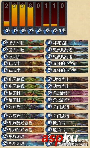 爐石傳說亡語陷阱獵卡組經驗分享