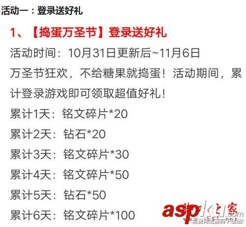 王者榮耀,萬圣節