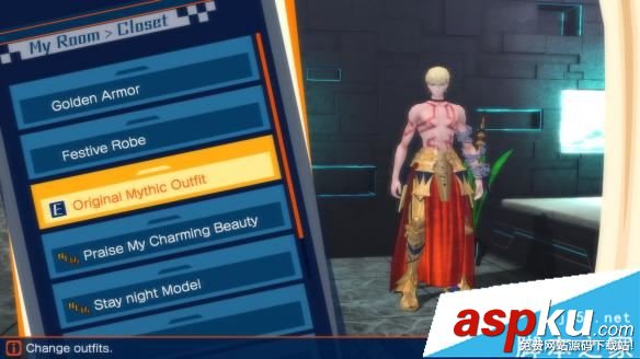 Fate,EXTELLA,pc版,dlc,服飾圖鑒
