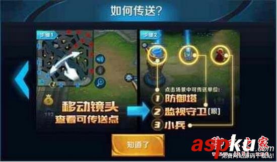王者榮耀,召喚師,技能,傳送