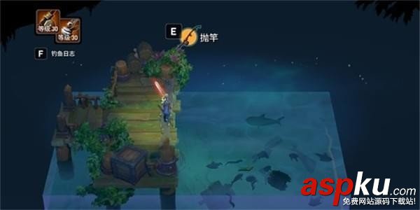 戰神夜襲,釣魚