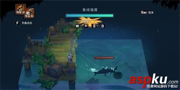 戰神夜襲,釣魚