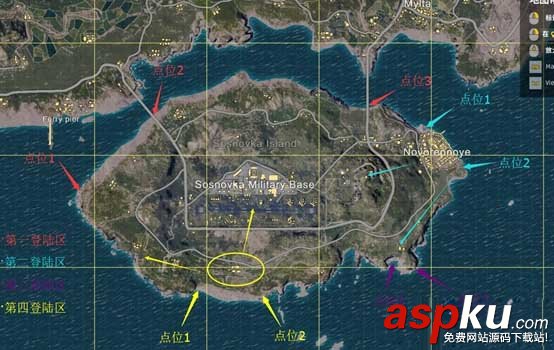 絕地求生,機場,登陸