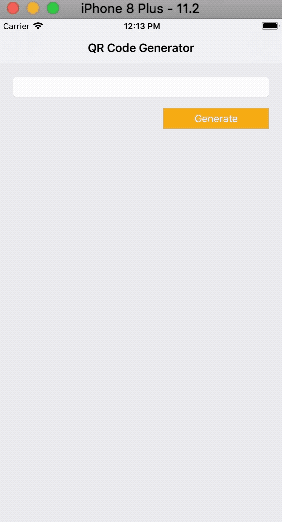 iOS,生成二維碼,CIFilter生成二維碼