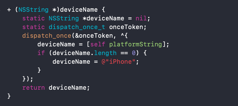 iOS,設備型號
