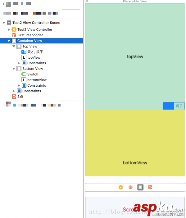 ios,scrollview布局,scrollview,自動布局