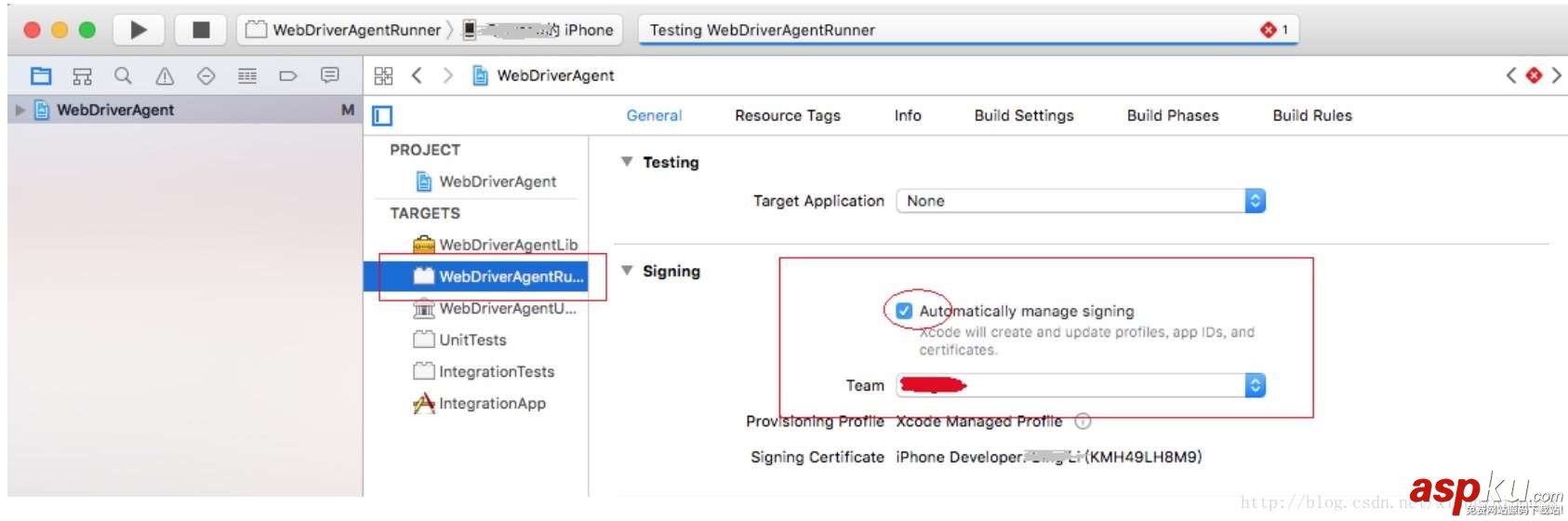 iOS,WebDriverAgent,環境搭建