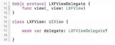 ios,代理協議,swift