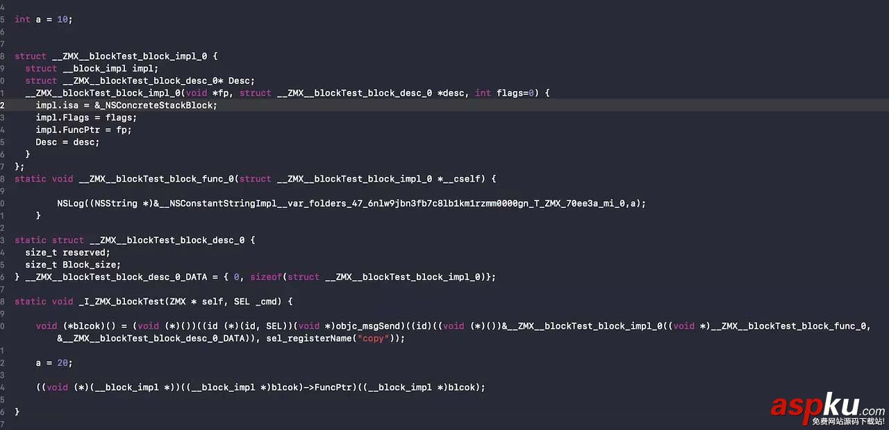 ios,block,變量,定義block變量,成員變量