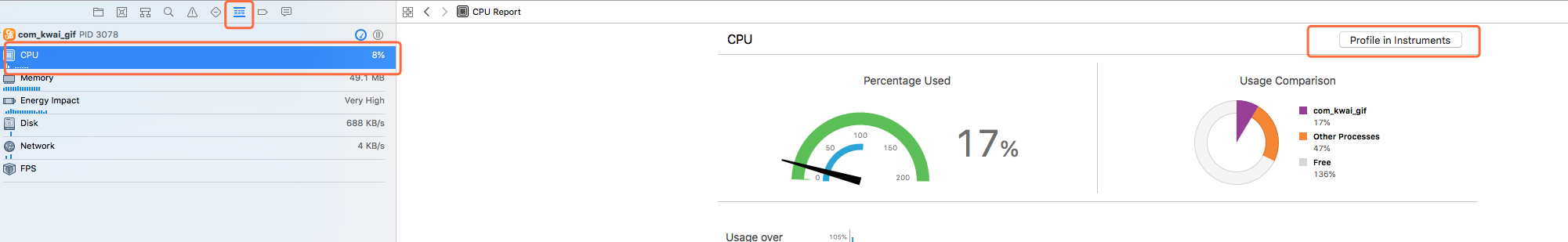 iOS,CPU,線程調試