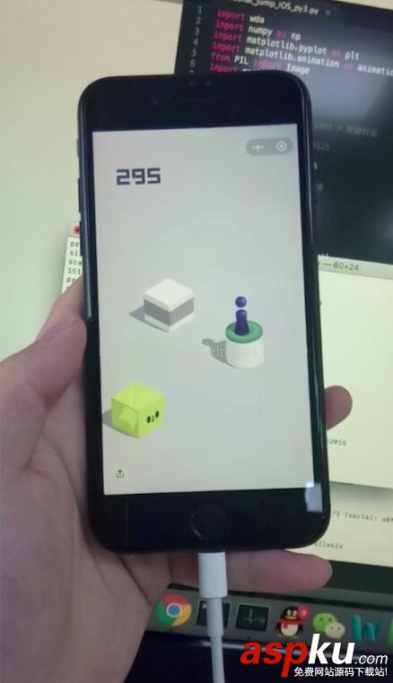 ios,微信小程序,跳一跳,輔助,ios微信小程序跳一跳,ios微信跳一跳