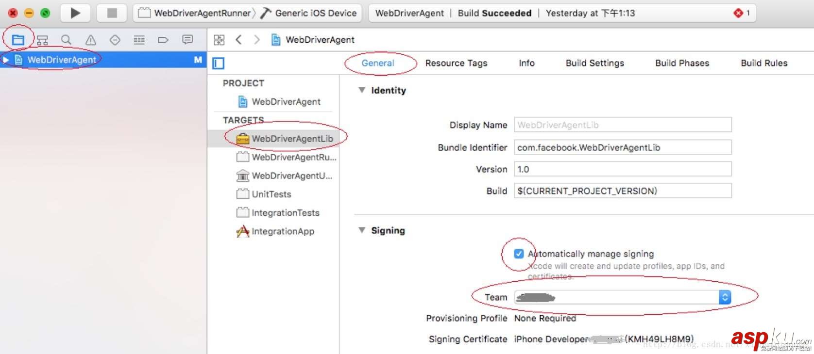 iOS,WebDriverAgent,環境搭建