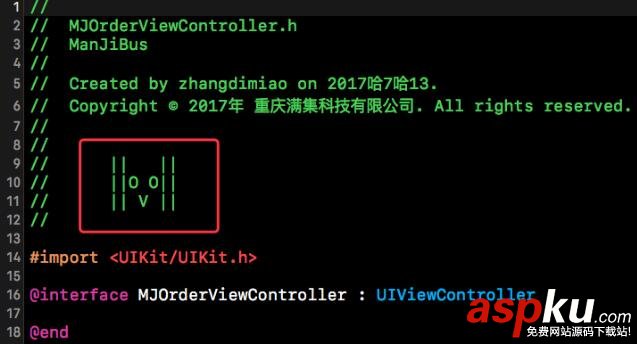 iOS,Xcode,創建文件,自動生成,注釋