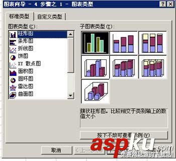 excel怎么制作柱形圖？