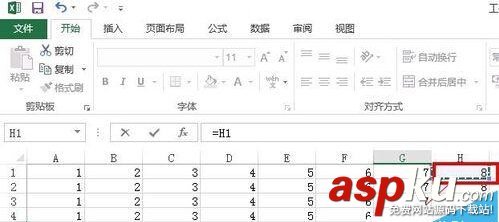 EXCEL2013表格數據怎么將多列合并成一列?