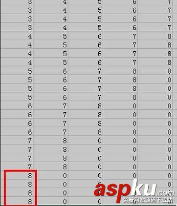 EXCEL2013表格數據怎么將多列合并成一列?