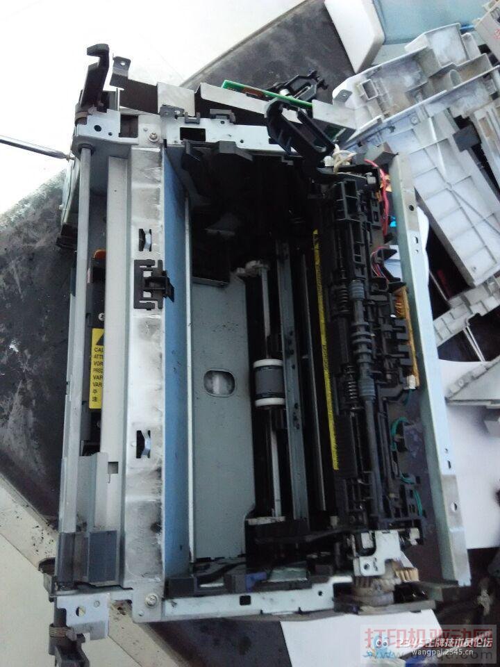 HP LaserJet M1005 激光多功能一體機拆定影圖解