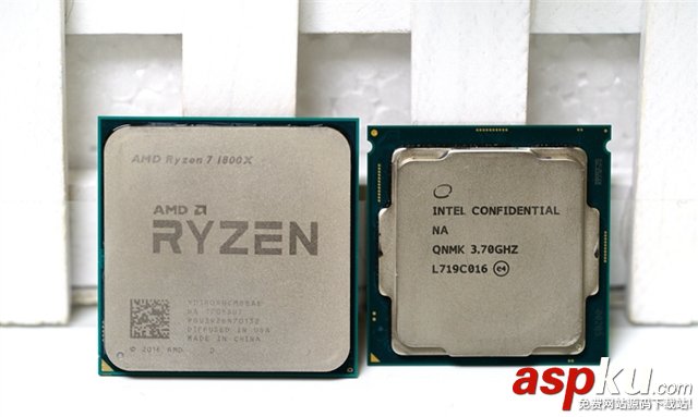 R7-1800X,i7-8700K,R7-1800X對比i7-8700K