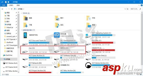 Win10,macOS,啟動盤