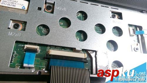 華碩k43s,筆記本拆機