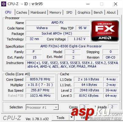 FX-8300,處理器,8GHz