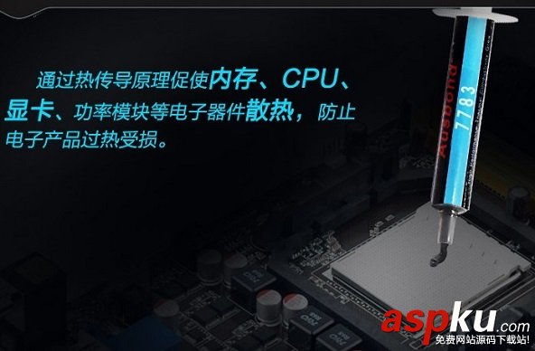 CPU導熱硅脂怎么用(避免藍屏死機)臺式機或筆記本導熱硅脂使用方法