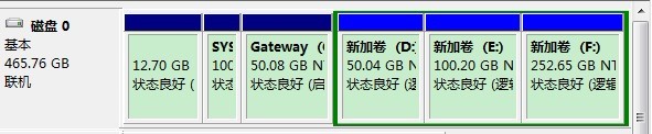 筆記本,分區,動態磁盤
