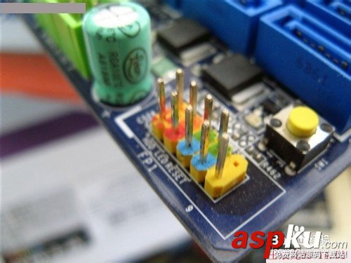 臺式機跳線,diy裝機跳線