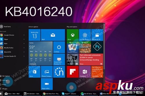 Win10創意者,Win10,補丁,KB4016240