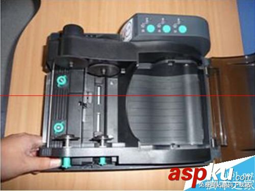 godex條碼打印機安裝,條碼打印機怎么換碳帶
