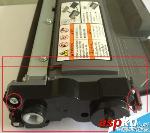 兄弟2240D,清理齒輪,兄弟打印機