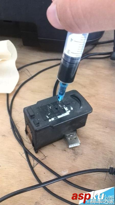 佳能815打印機,加墨