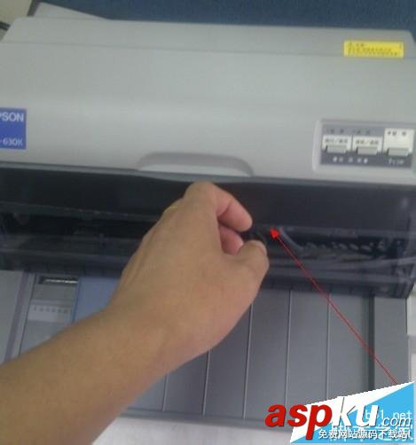 愛普生打印機換色帶,愛普生打印機色帶更換,愛普生針式打印機色