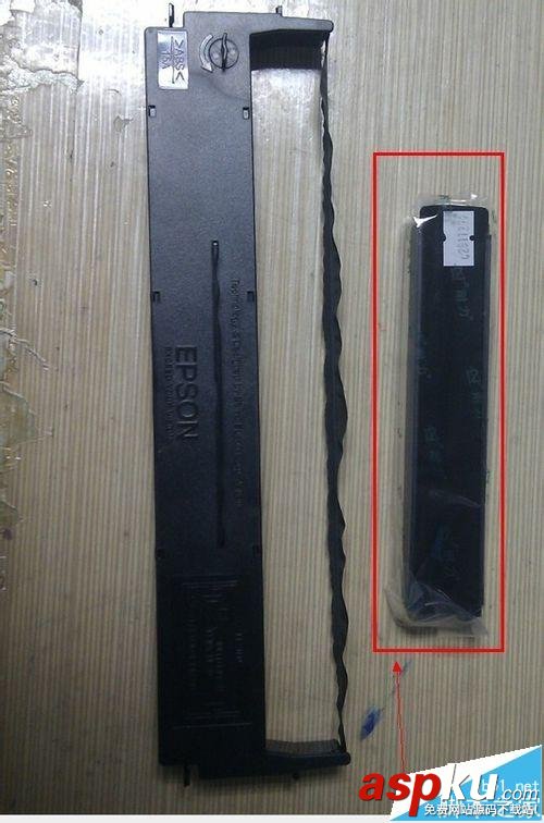 色帶芯安裝圖解,針式打印機更換色帶