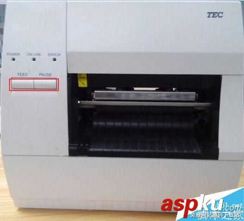 東芝B-452,打印機,出廠設置