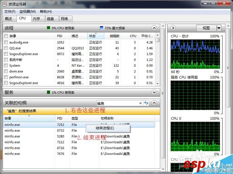 Win7,刪除,移動,文件夾正在使用