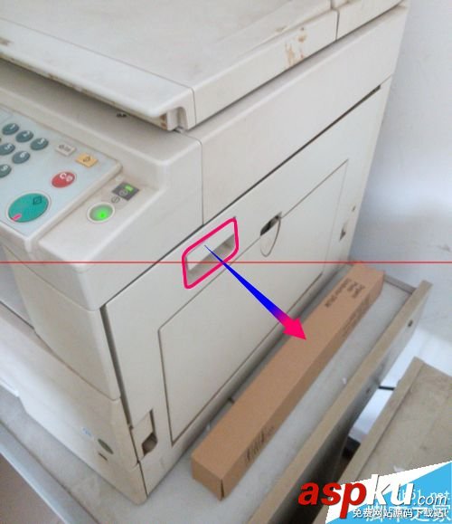 理光復印機功,錯誤543