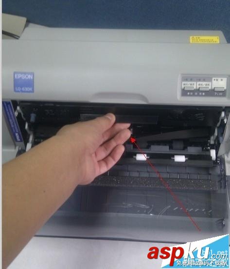 愛普生打印機換色帶,愛普生打印機色帶更換,愛普生針式打印機色