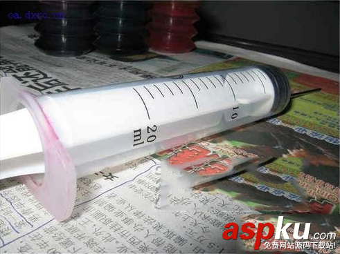 佳能打印機,加墨
