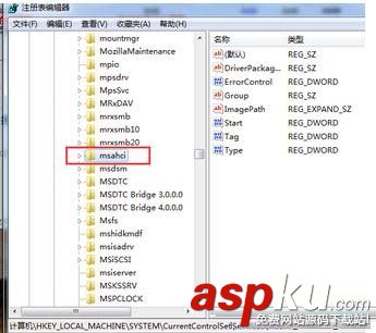 win7,注冊表,msahci