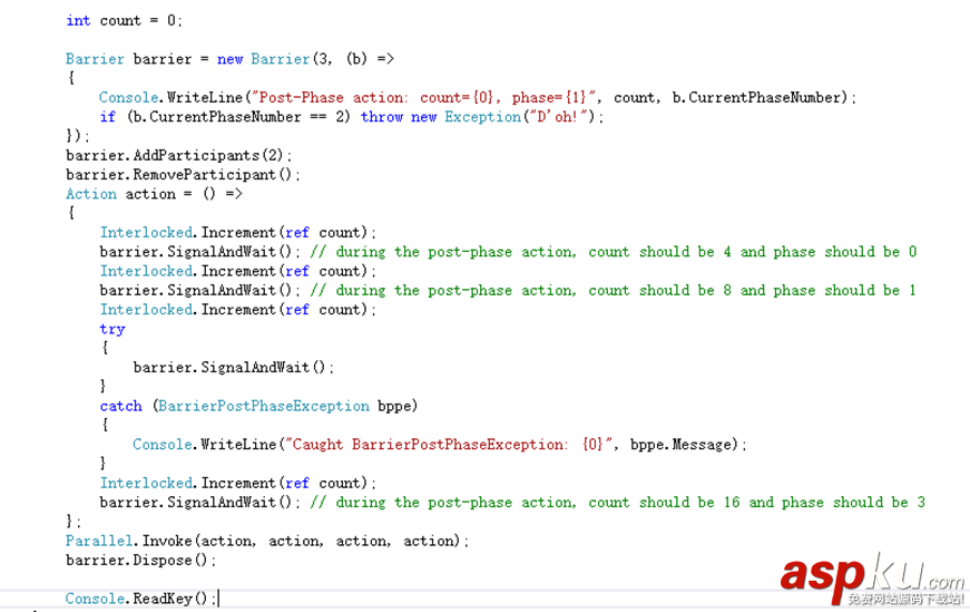 C#,線程同步