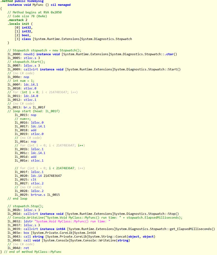 C#,執行時間,代碼注入